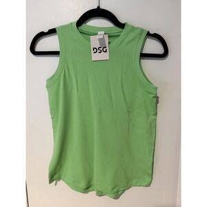 NWT DSG Movement Seamless Hyper Lime Green Womens XXS Tank Top Soft Nylon